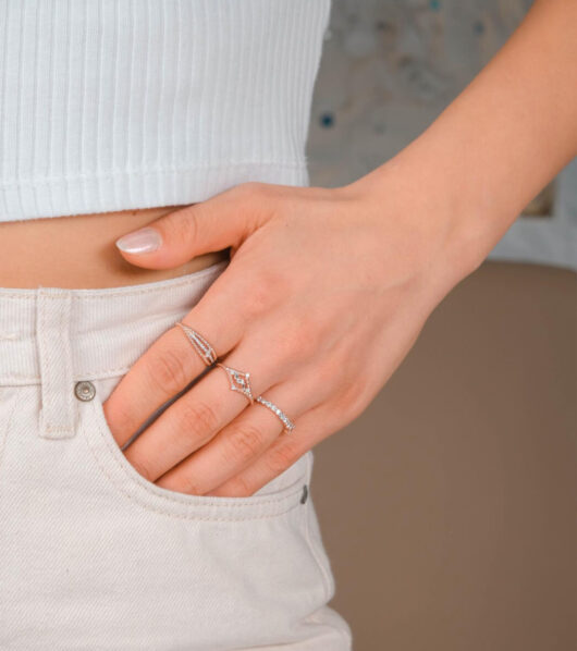 Radiant Halo Ring