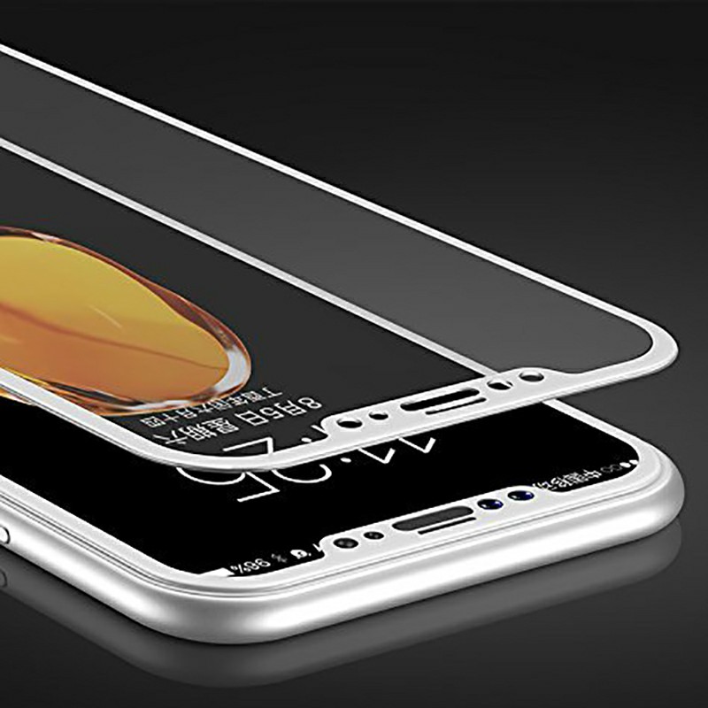 3D 9H Hardness Screen Protector Tempered Glass for Apple iPhone X/XS/11 Pro - White - Image 4