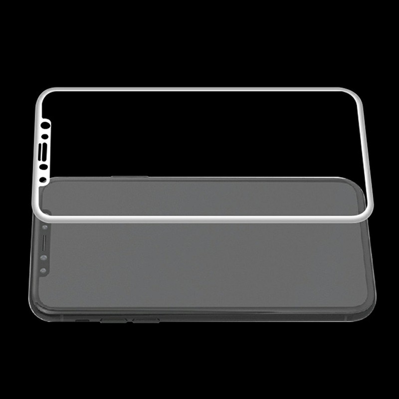 3D 9H Hardness Screen Protector Tempered Glass for Apple iPhone X/XS/11 Pro - White - Image 3