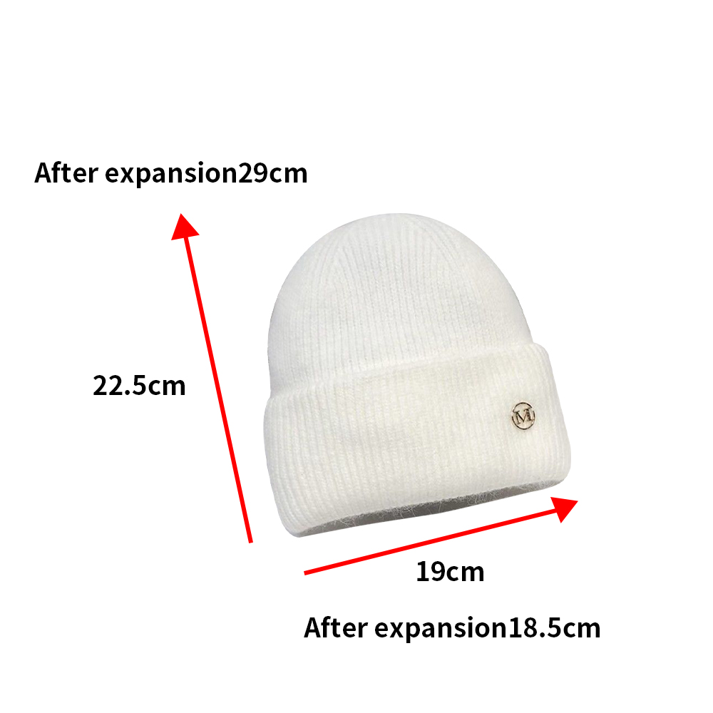 Ladies Women Beanie Hat Warm Fleece Lined R40 Thermal Insulation - Black - Image 10