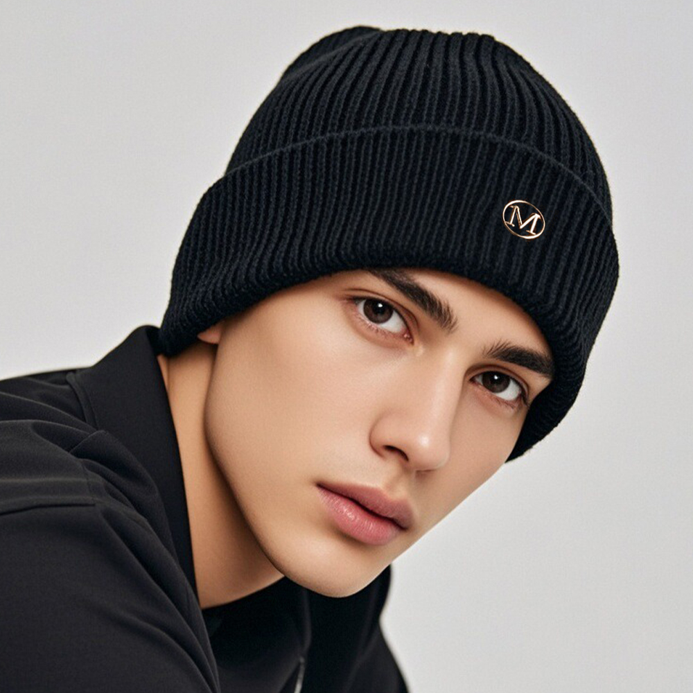 Ladies Women Beanie Hat Warm Fleece Lined R40 Thermal Insulation - Black - Image 9